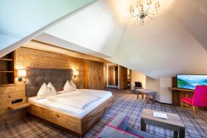 Postel nebo postele na pokoji v ubytování Hotel Sendlhof