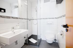 Koupelna v ubytování Gasthof Linde - Hotel Blum