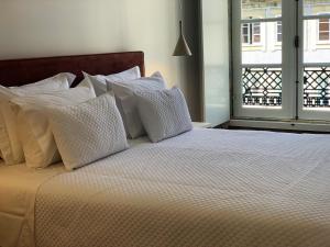 Кровать или кровати в номере RIBEIRA OPORTO APARTMENT (NEW)