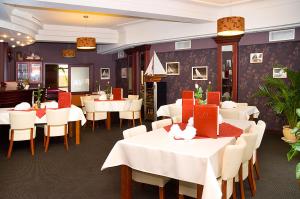Restaurace v ubytování Hotel Rigga