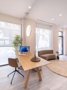 Khu vực ghế ngồi tại Jerusalén Suites Alicante