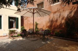 Patio alebo iná vonkajšia časť ubytovania Casa Mimma