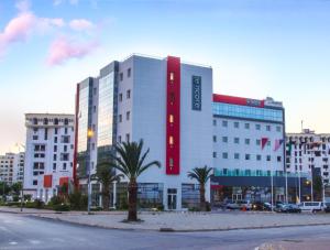 Bangunan di mana terletaknya hotel