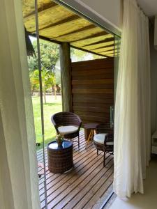 Area soggiorno di Villas do Pratagy Jambo I com Jacuzzy