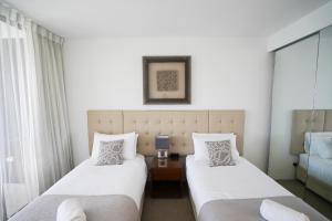 Letto o letti in una camera di Oracle Broadbeach - Amazing Ocean Views!