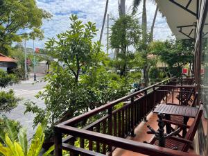 Balkón nebo terasa v ubytování TIEN DAT MUI NE Resort & Spa
