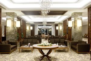 Posezení v ubytování ALUSSO THERMAL HOTEL SPA