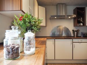 Eldhús eða eldhúskrókur á Sunbjerre B&B