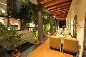 Area soggiorno di Seto Ghar Hotel