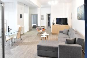 Телевизор и/или развлекательный центр в Michaela's guesthouse