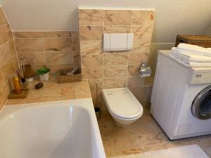 Vannituba majutusasutuses Beautiful apartment with fantastic views