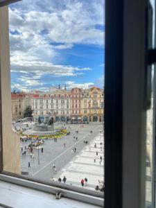 Výhľad na mesto Praha alebo výhľad na mesto priamo z apartmánu