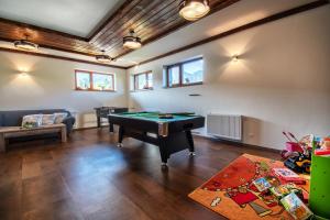 Apartmany Krasvill biliárdasztala