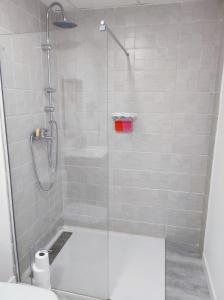 Phòng tắm tại Apartamentos Costa