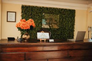 Vstupní hala nebo recepce v ubytování Hotel Condesa + 37 fotografií