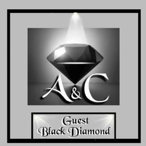 A&C GUEST BLACK DIAMOND tanúsítványa, márkajelzése vagy díja