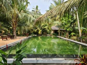 Zahrada ubytování Mekong Home