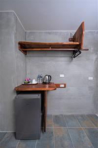 Dapur atau dapur kecil di 里夏民宿.墾丁後壁湖