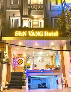 Certifikát, hodnocení, plakát nebo jiný dokument vystavený v ubytování Sen Vàng Hotel