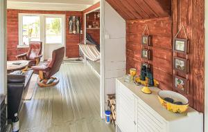 Posezení v ubytování Pet Friendly Home In Sortland With Wifi