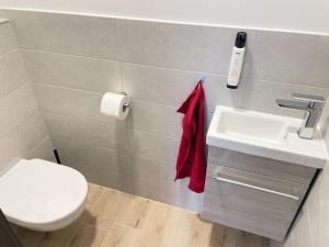 Koupelna v ubytování Csatári Ház - Szekszárd