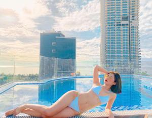 Bazén v ubytování Alibaba Hotel by THG nebo v jeho okolí + 37 fotografií