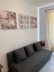 Ein Sitzbereich in der Unterkunft Appartamento Veneto by Vacanze in Chiavari