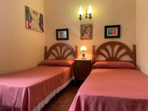 Posteľ alebo postele v izbe v ubytovaní Apartamento panorámico beach Fuengirola