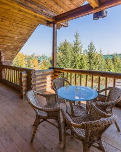Μπαλκόνι ή βεράντα στο Forest resort BalQaragai