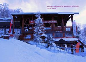 Obiekt Ski 3 Vallées à 80m télécabine de l'Olympe - appt 50m2, 3étoiles zimą