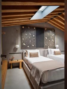 Letto o letti in una camera di Fornace Suite