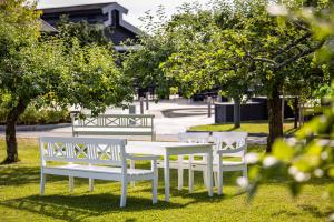 Zahrada ubytování Quality Hotel Leangkollen