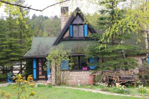 Zahrada ubytování Zeleni Čardaci etno apartmani