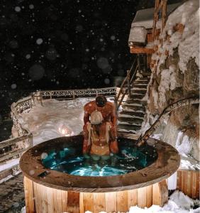 Khách lưu trú tại Hotel Chalet Al Foss
