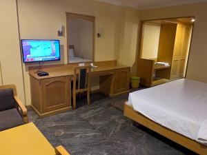 TV a/nebo společenská místnost v ubytování ASR Guesthouse
