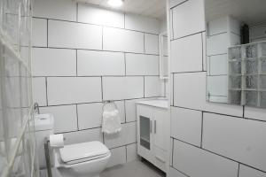 Koupelna v ubytování Palmeras Suite Fuengirola