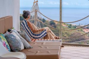 Naturlandskabet i nærheden af villaen