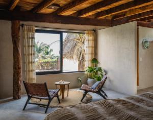 Χώρος καθιστικού στο Amansala Resort