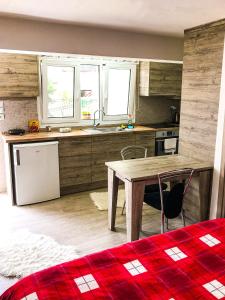 Kuchyň nebo kuchyňský kout v ubytování Soula’s cosy apartments