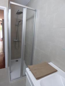 Koupelna v ubytování Rigel Es Pujols