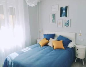 Postel nebo postele na pokoji v ubytování Casa "El Villar"
