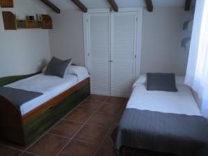 Posteľ alebo postele v izbe v ubytovaní Maravilloso alojamiento en el centro de Baeza