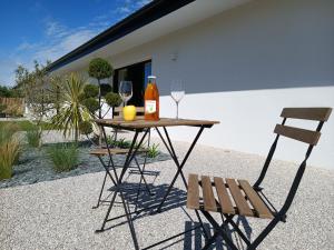 Balkón nebo terasa v ubytování Maison Bailly