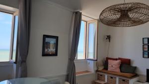 Zona de estar de Villa Mignon grand studio vue Mer