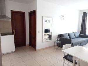 Posezení v ubytování Casa Elsa appartamento incantevole Corralejo + 2 fotografie