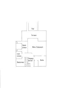 Majutuskoha Ferienhaus Kaiserbaum korruse plaan