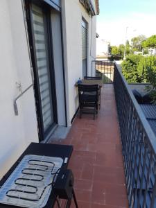 Balkon lub taras w obiekcie Appartement fonctionnel proche du centre ville