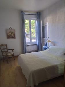 Posteľ alebo postele v izbe v ubytovaní Maison Familiale, Jardin Piscine hors sol - Rustique - Au Coeur des Corbières