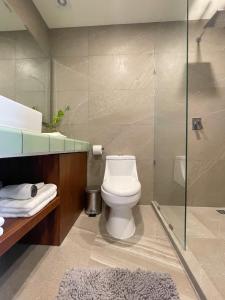 Koupelna v ubytování Ocean View Loft in Punta Cocos - D102
