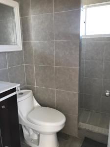 Koupelna v ubytování Cabaña en Tongoy